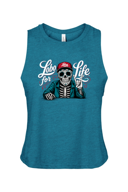 Bella + Canvas Women's Racerback Cropped Tank