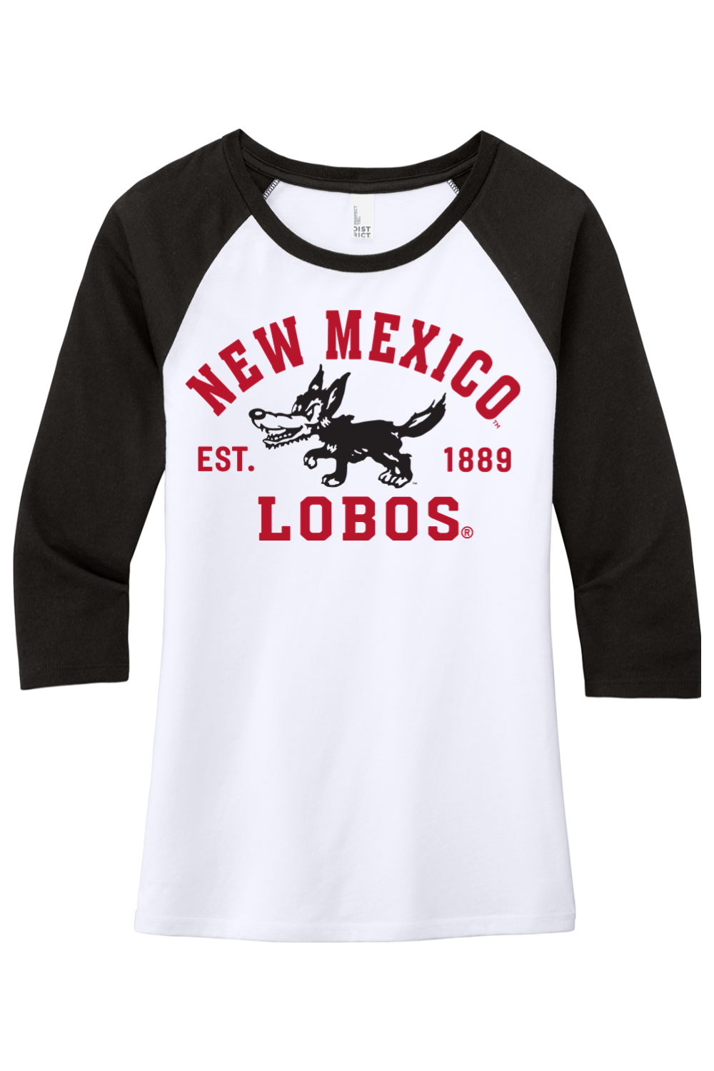 District Women’s Perfect Tri 3/4-Sleeve Raglan