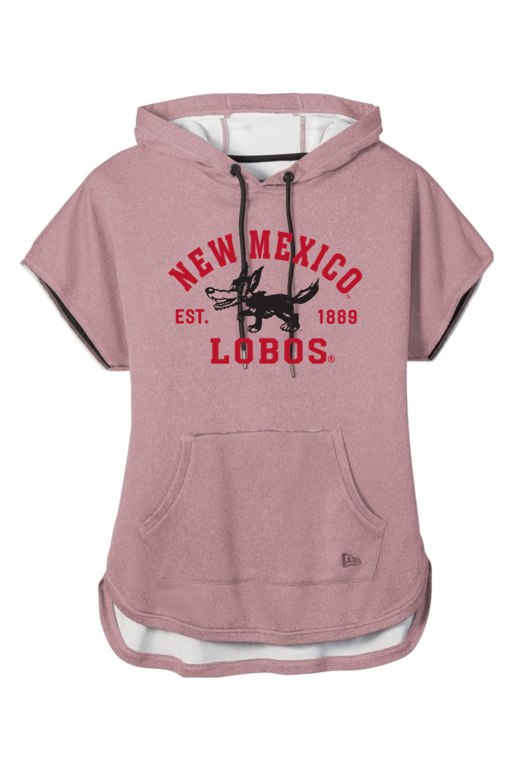 New Era Ladies Performance Terry Short Sleeve Hoodie
