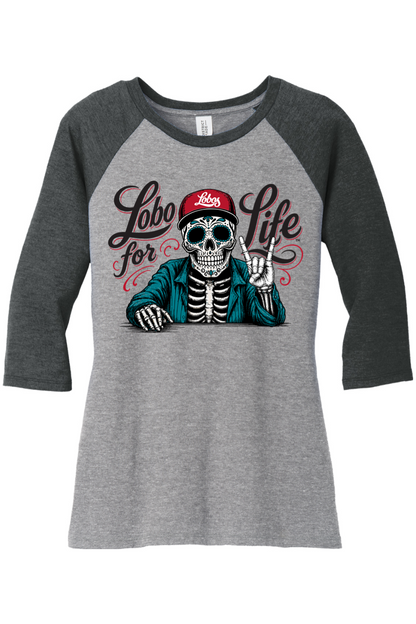 District Women’s Perfect Tri 3/4-Sleeve Raglan