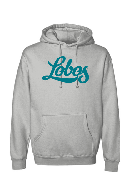 Lobos Script - Independent Trading Co. Heavyweight Hooded Sweatshirt