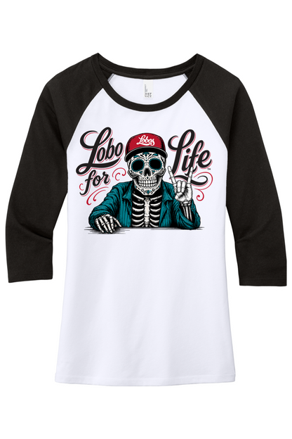District Women’s Perfect Tri 3/4-Sleeve Raglan