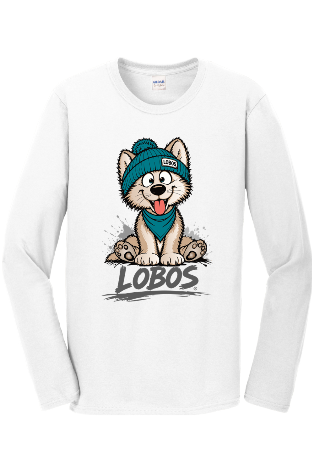 Lobo Pup - Gildan Softstyle Long Sleeve T-Shirt