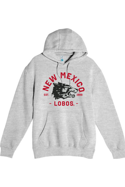 Lobos Vintage 1889 - Lane Seven Unisex Premium Pullover Hooded Sweatshirt
