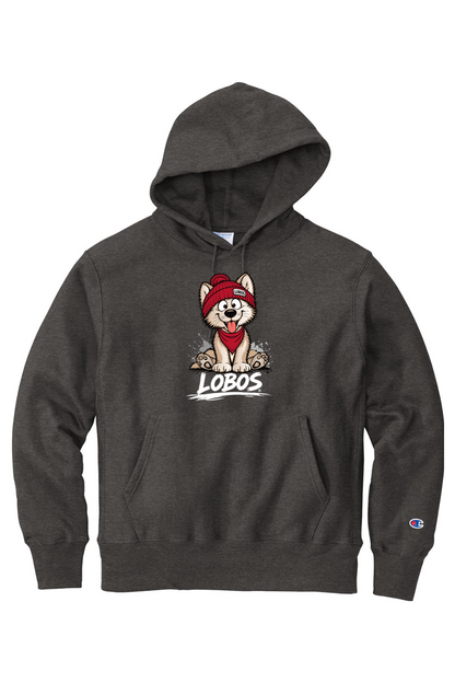 Lobo Pup - Champion Reverse Weave Hooded Sweatshirt