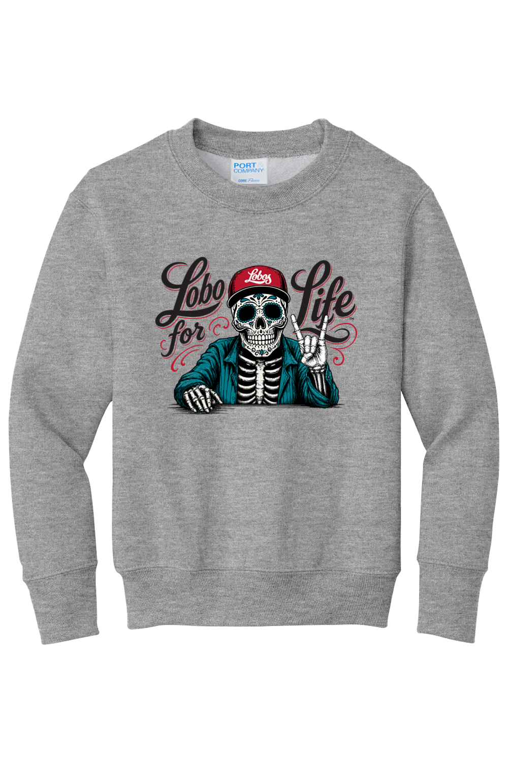 Port & Company  Youth Core Fleece Crewneck Sweatshirt (PC78Y)