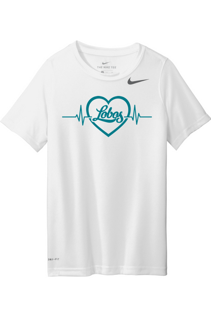 Lobos Heartbeat - Nike Youth Team rLegend Tee