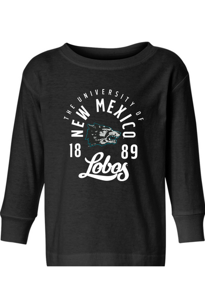 Lobos Legacy 1889 - Rabbit Skins Toddler Long Sleeve Fine Jersey Tee
