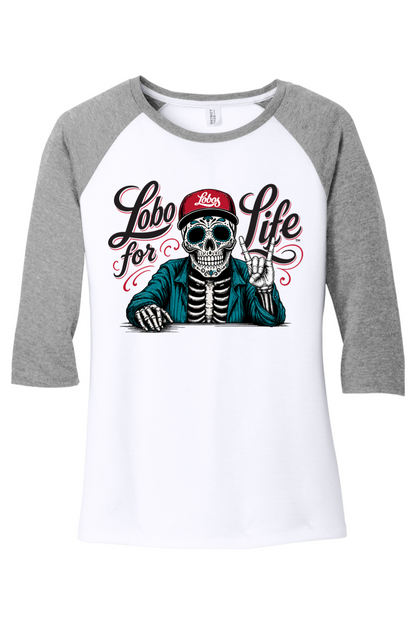 District Women’s Perfect Tri 3/4-Sleeve Raglan