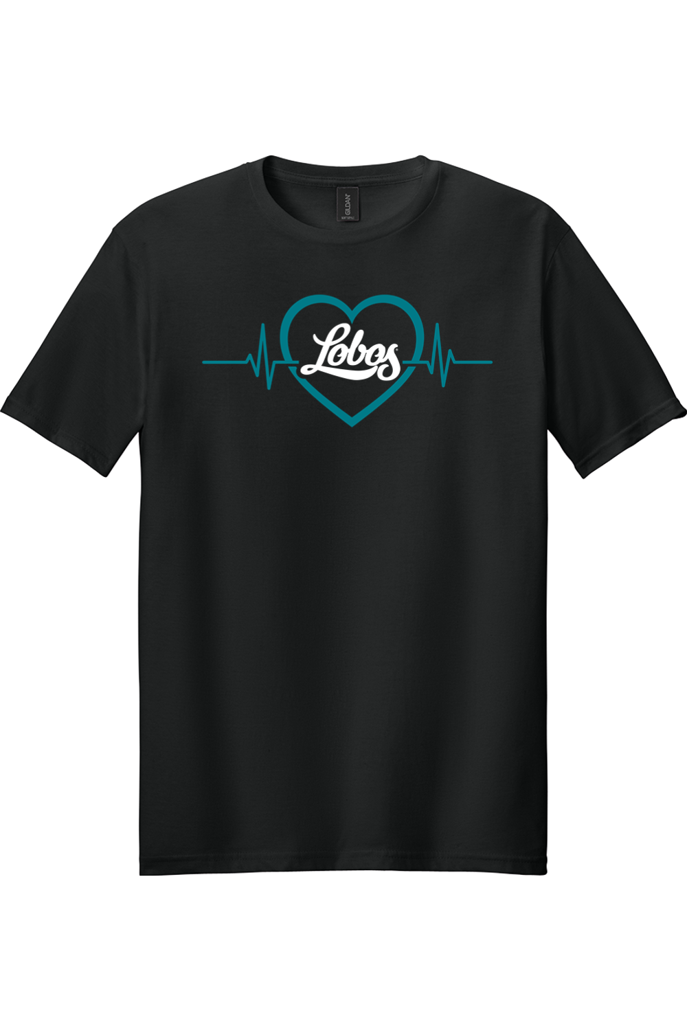 Lobos Beating Heart - Gildan Softstyle T-Shirt