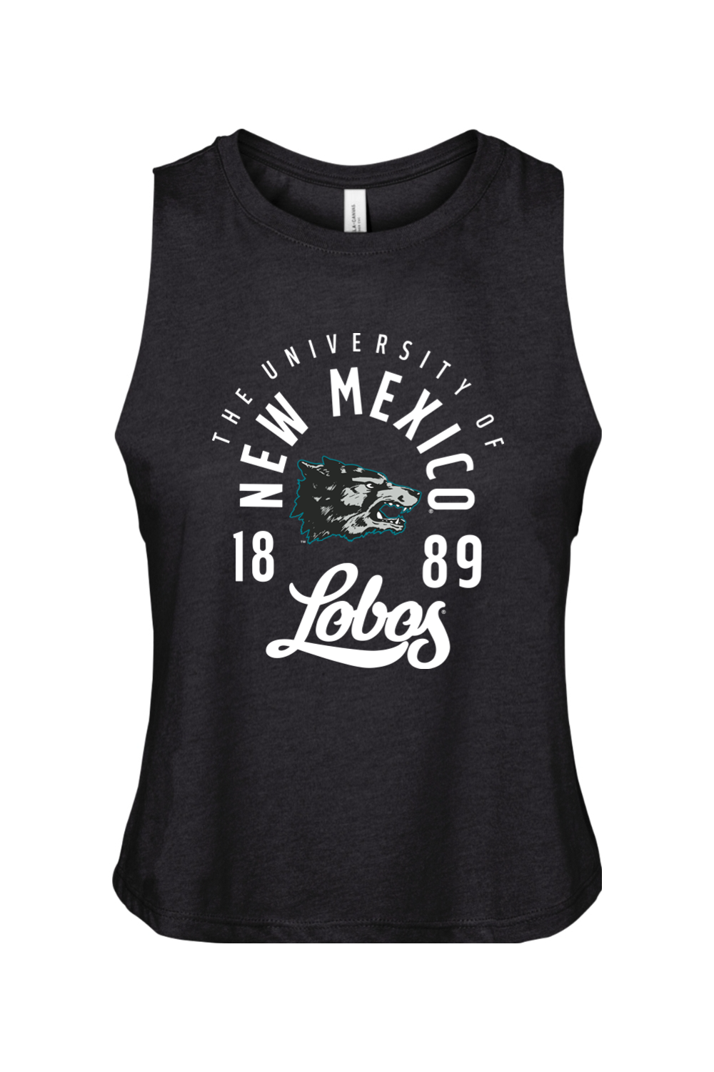 Bella + Canvas Women's Racerback Cropped Tank