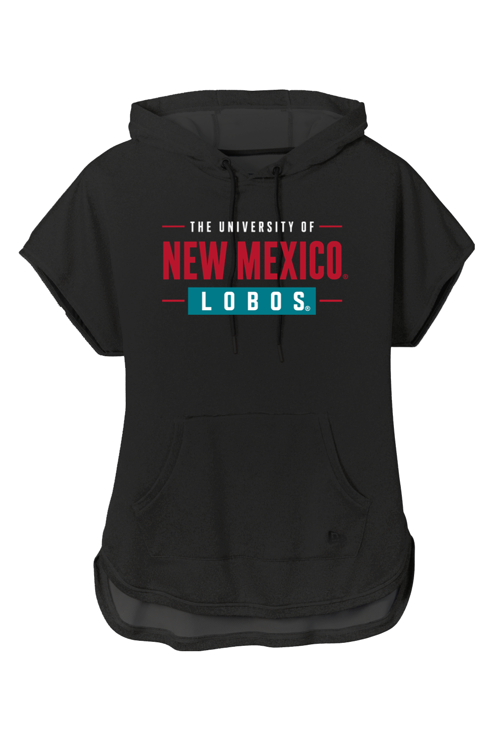 New Mexico Bold - New Era Ladies Performance Terry Short Sleeve Hoodie