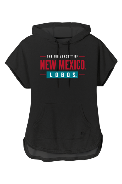 New Mexico Bold - New Era Ladies Performance Terry Short Sleeve Hoodie
