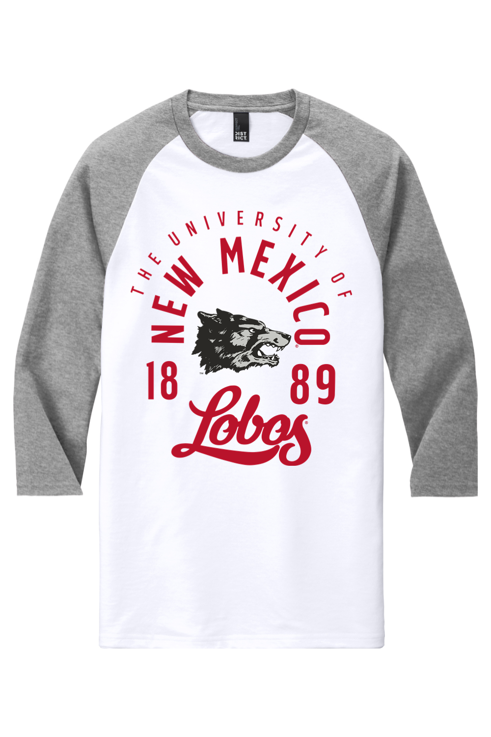 District Perfect Tri 3/4-Sleeve Raglan