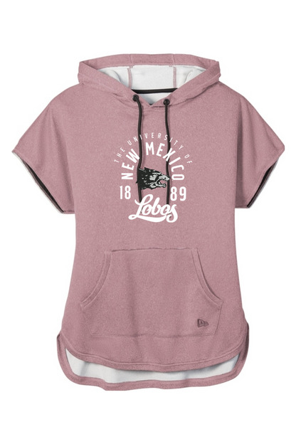 New Era Ladies Performance Terry Short Sleeve Hoodie