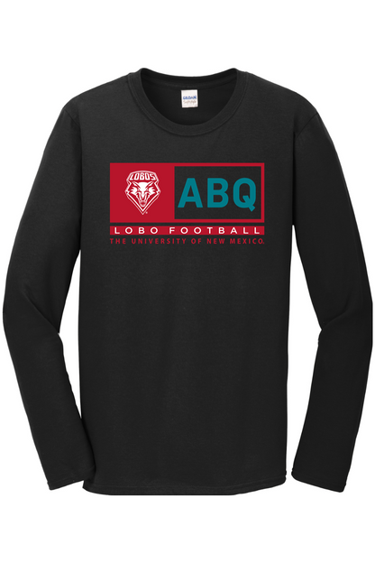 ABQ Heritage Football - Gildan Softstyle Long Sleeve T-Shirt
