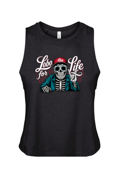 Bella + Canvas Women's Racerback Cropped Tank
