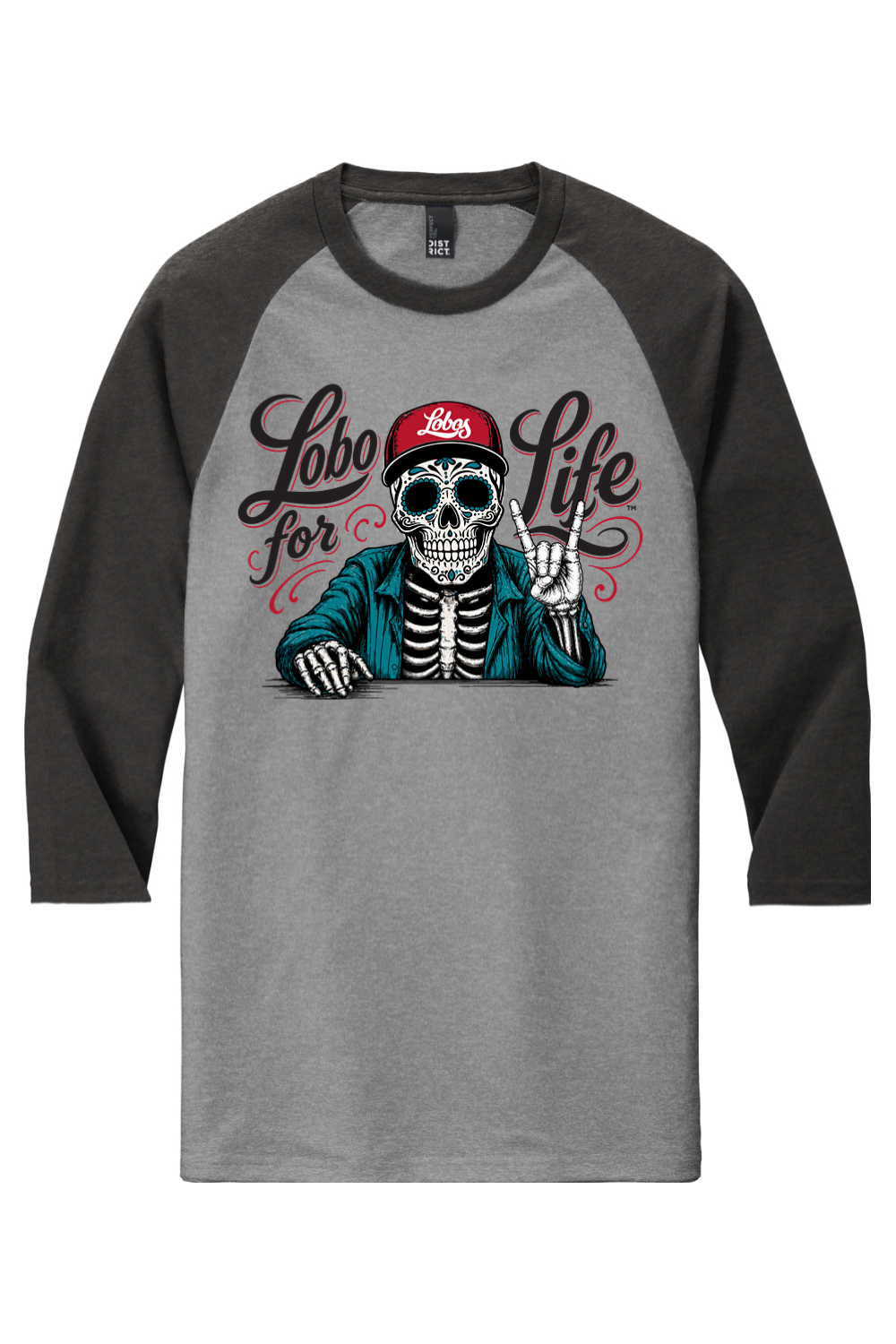 District Perfect Tri 3/4-Sleeve Raglan