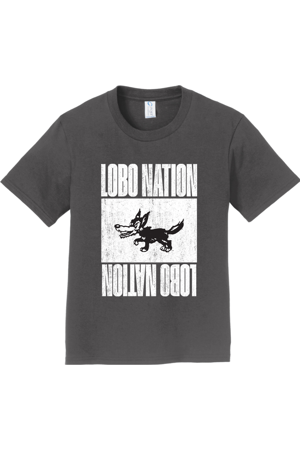 Lobo Nation Vintage - Port & Company Youth Fan Favorite Tee
