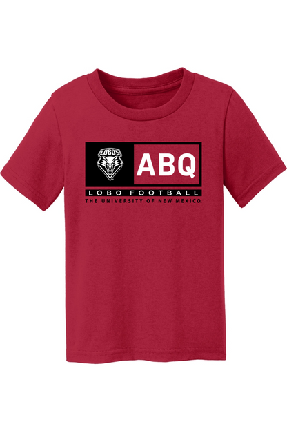ABQ Heritage Football - Port & Company Toddler Core Cotton Tee