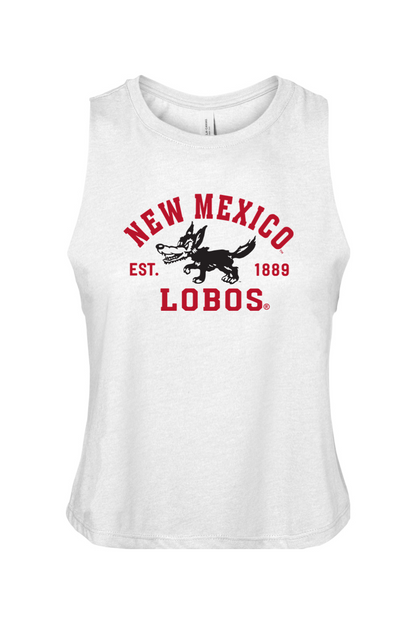 Bella + Canvas Women's Racerback Cropped Tank