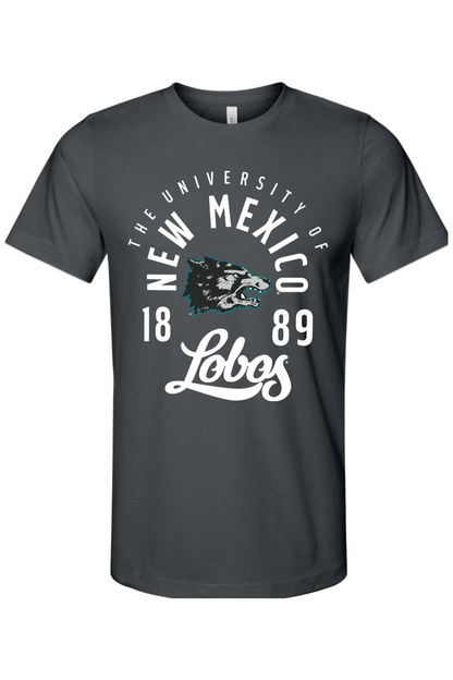 Lobos Legacy 1889 - Bella + Canvas Jersey Tee