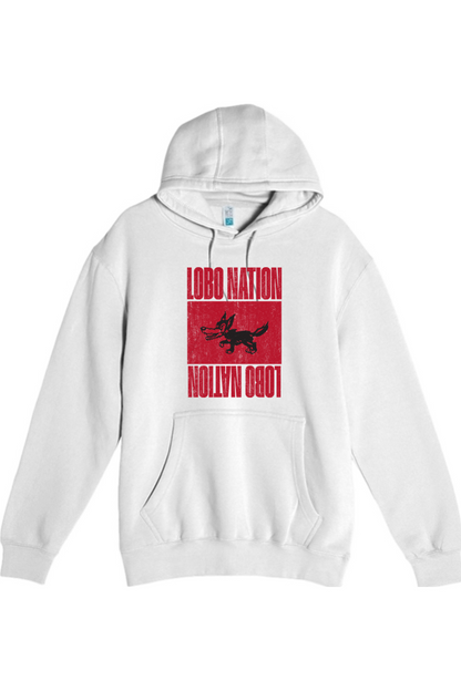 Lobo Nation Vintage - Lane Seven Unisex Premium Pullover Hooded Sweatshirt