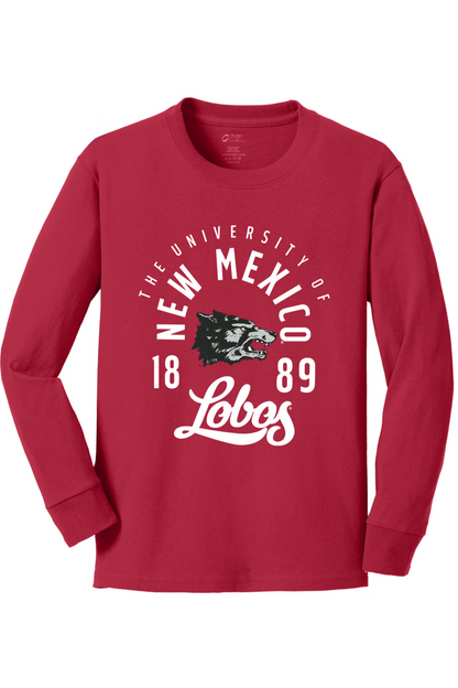 Youth Port & Company Long Sleeve Core Cotton Tee