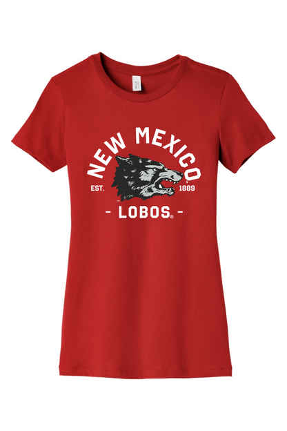 Lobos Vintage 1889 - BELLA+CANVAS Women’s Slim Fit Tee