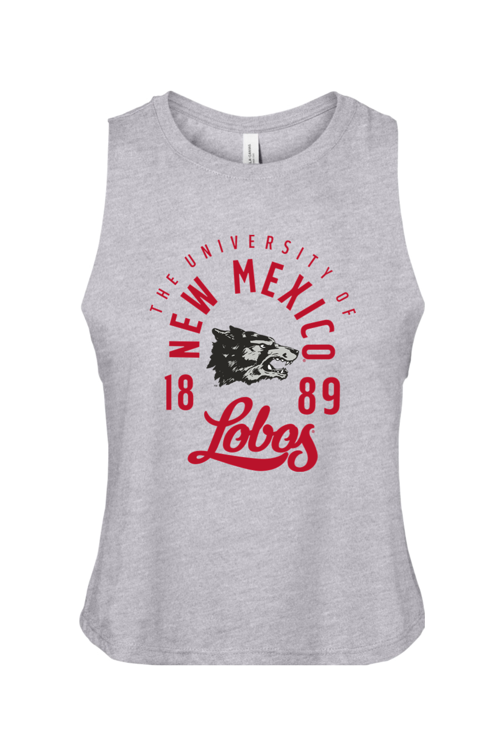 Bella + Canvas Women's Racerback Cropped Tank