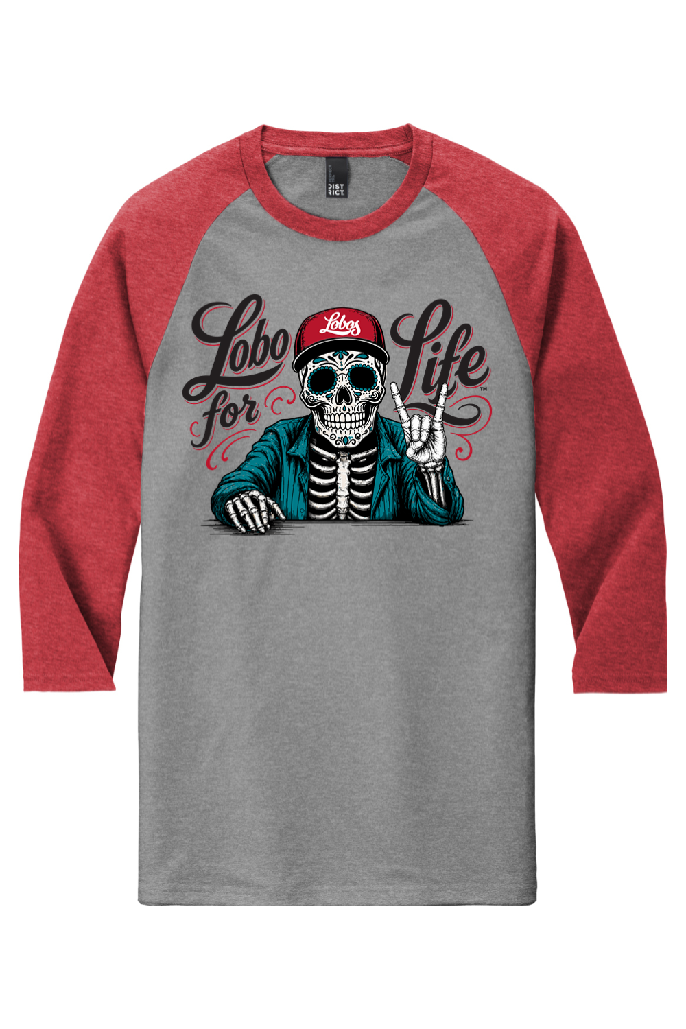 District Perfect Tri 3/4-Sleeve Raglan