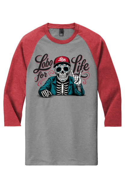 District Perfect Tri 3/4-Sleeve Raglan
