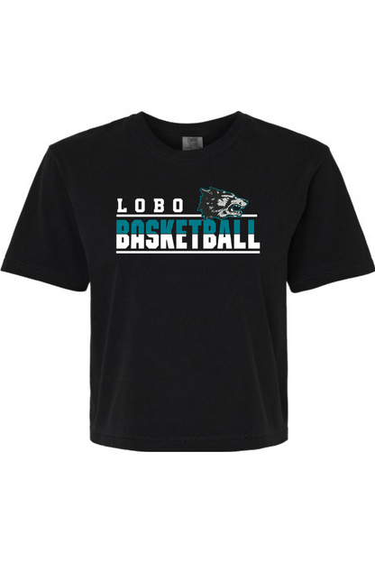 Lobo Basketball Classic - Comfort Colors Women's Heavyweight Boxy T-Shirt