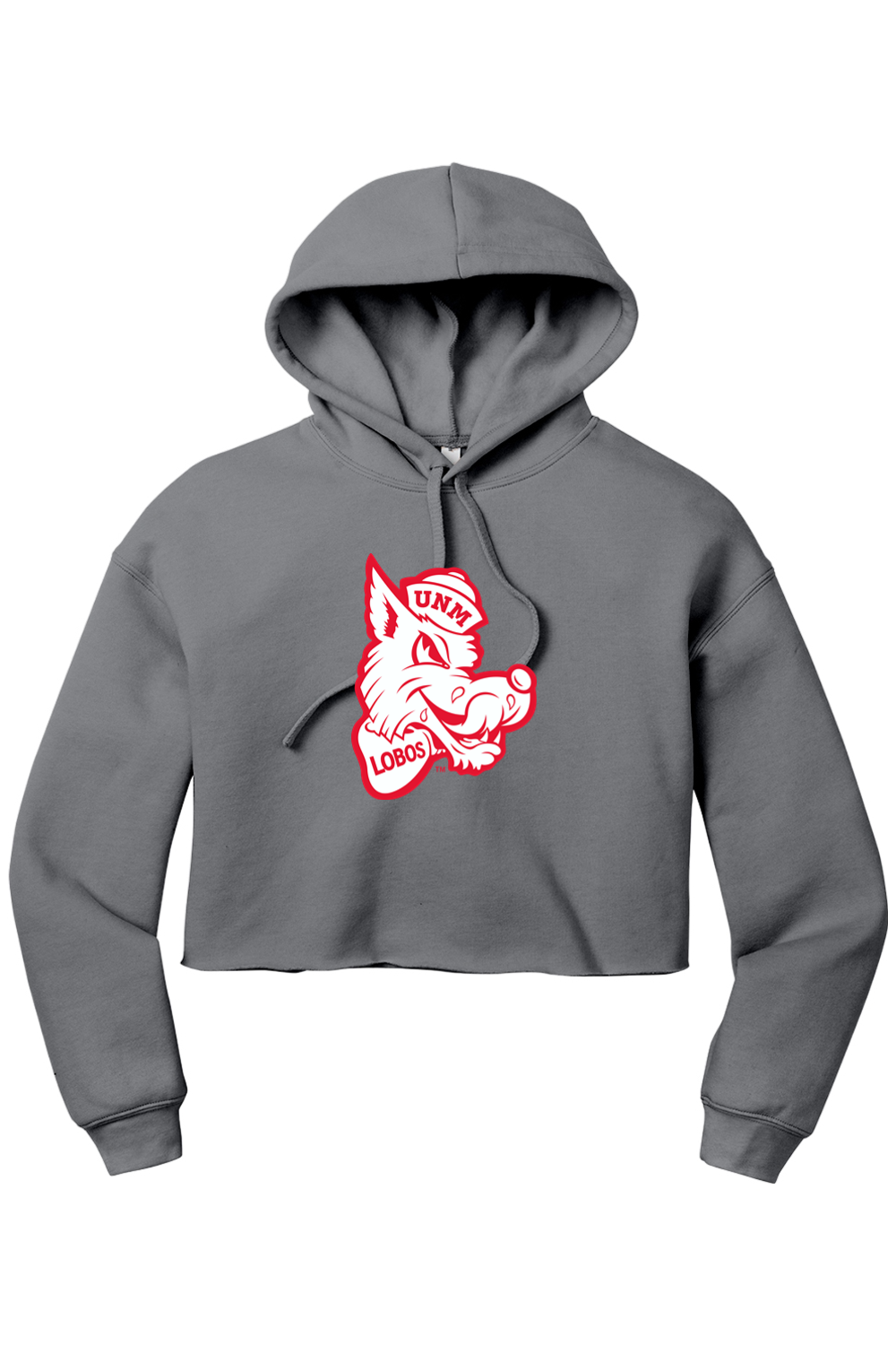 Retro Louie - BELLA+CANVAS Women’s Sponge Fleece Cropped Fleece Hoodie