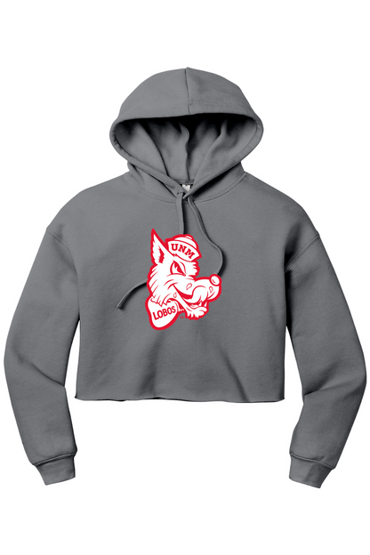 Retro Louie - BELLA+CANVAS Women’s Sponge Fleece Cropped Fleece Hoodie
