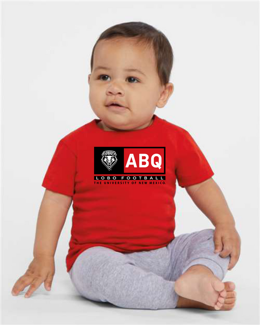 ABQ Heritage Football - Infant Rabbit Skins Cotton Jersey Tee