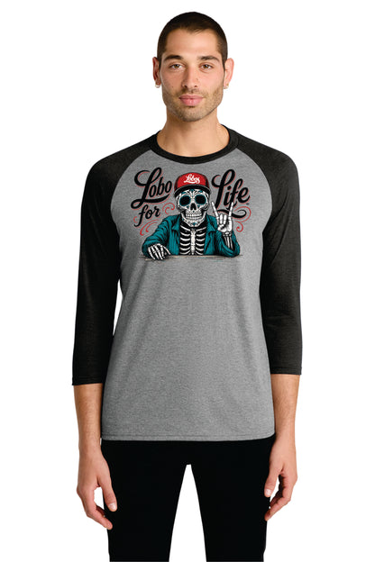District Perfect Tri 3/4-Sleeve Raglan