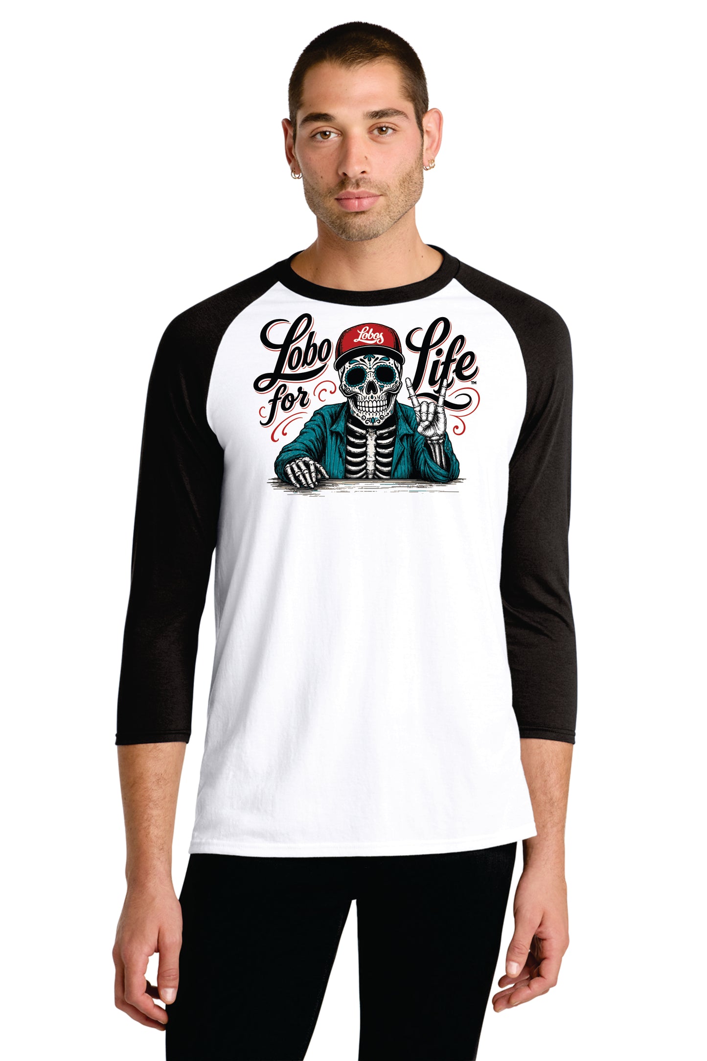 District Perfect Tri 3/4-Sleeve Raglan