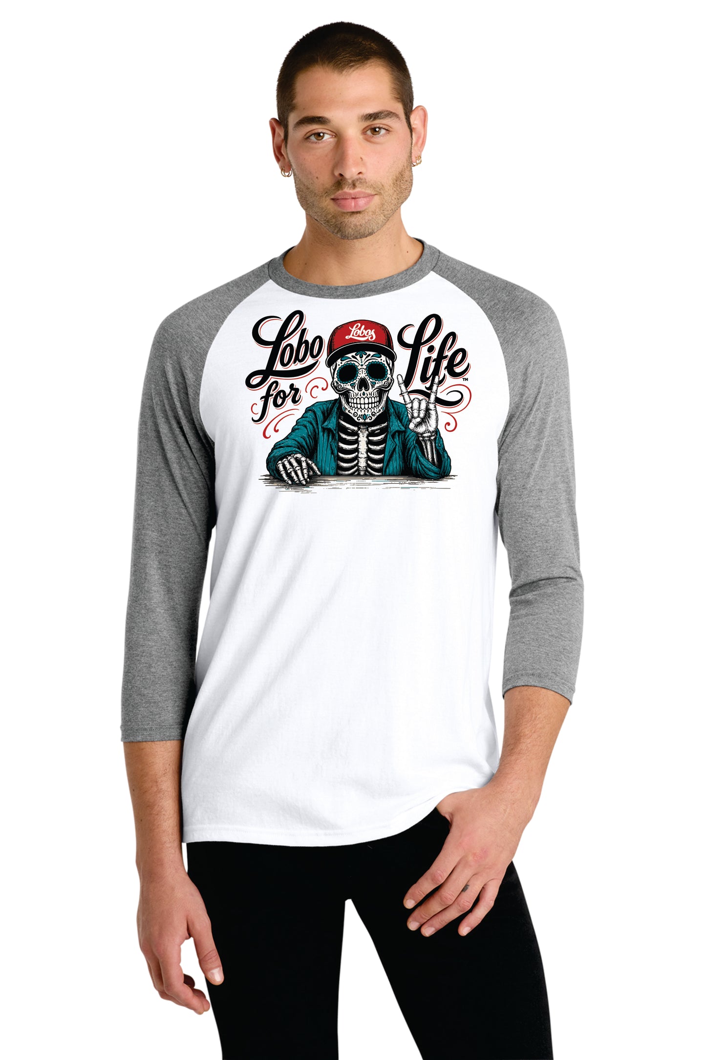 District Perfect Tri 3/4-Sleeve Raglan