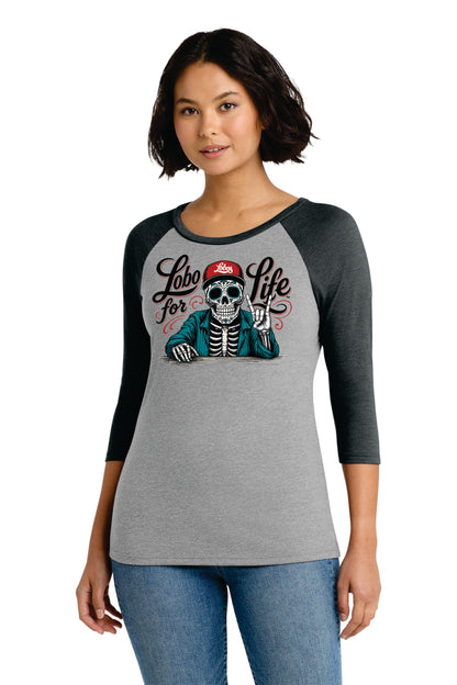 District Women’s Perfect Tri 3/4-Sleeve Raglan