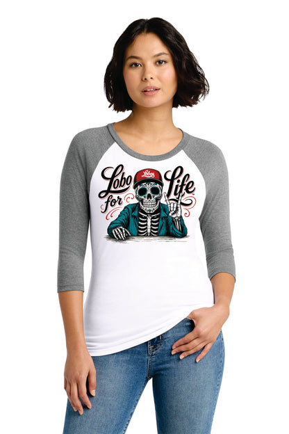 District Women’s Perfect Tri 3/4-Sleeve Raglan