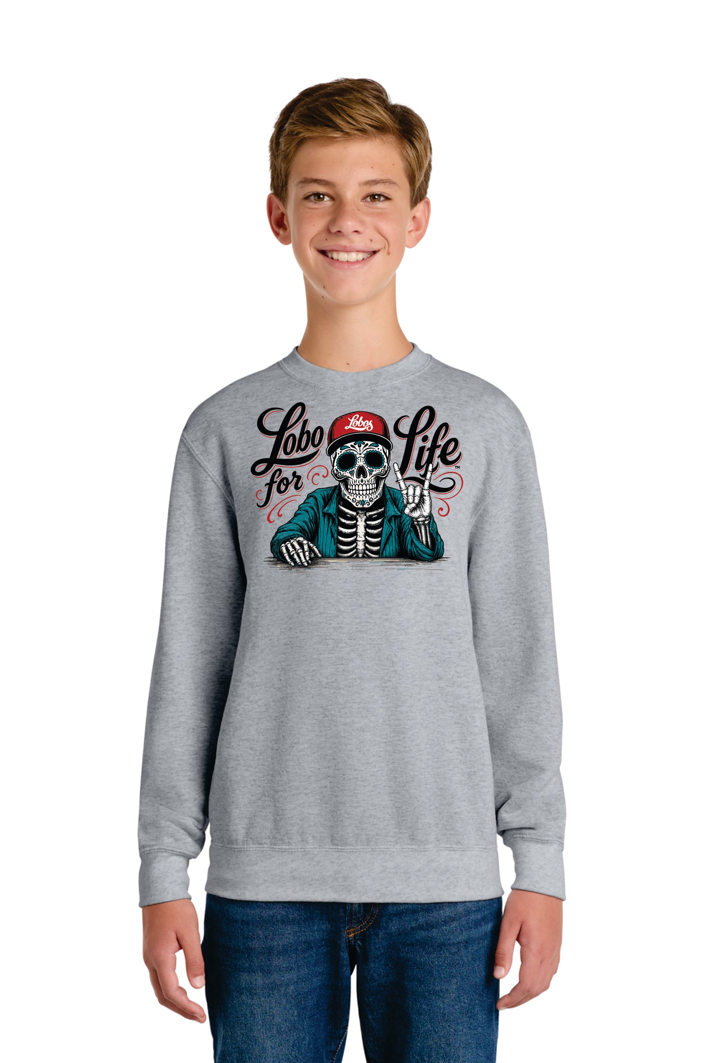 Port & Company  Youth Core Fleece Crewneck Sweatshirt (PC78Y)