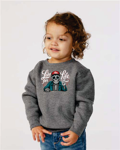 Rabbit Skins Toddler Fleece Crewneck Sweatshirt