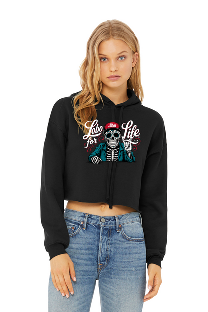BELLA+CANVAS Women’s Sponge Fleece Cropped Fleece Hoodie