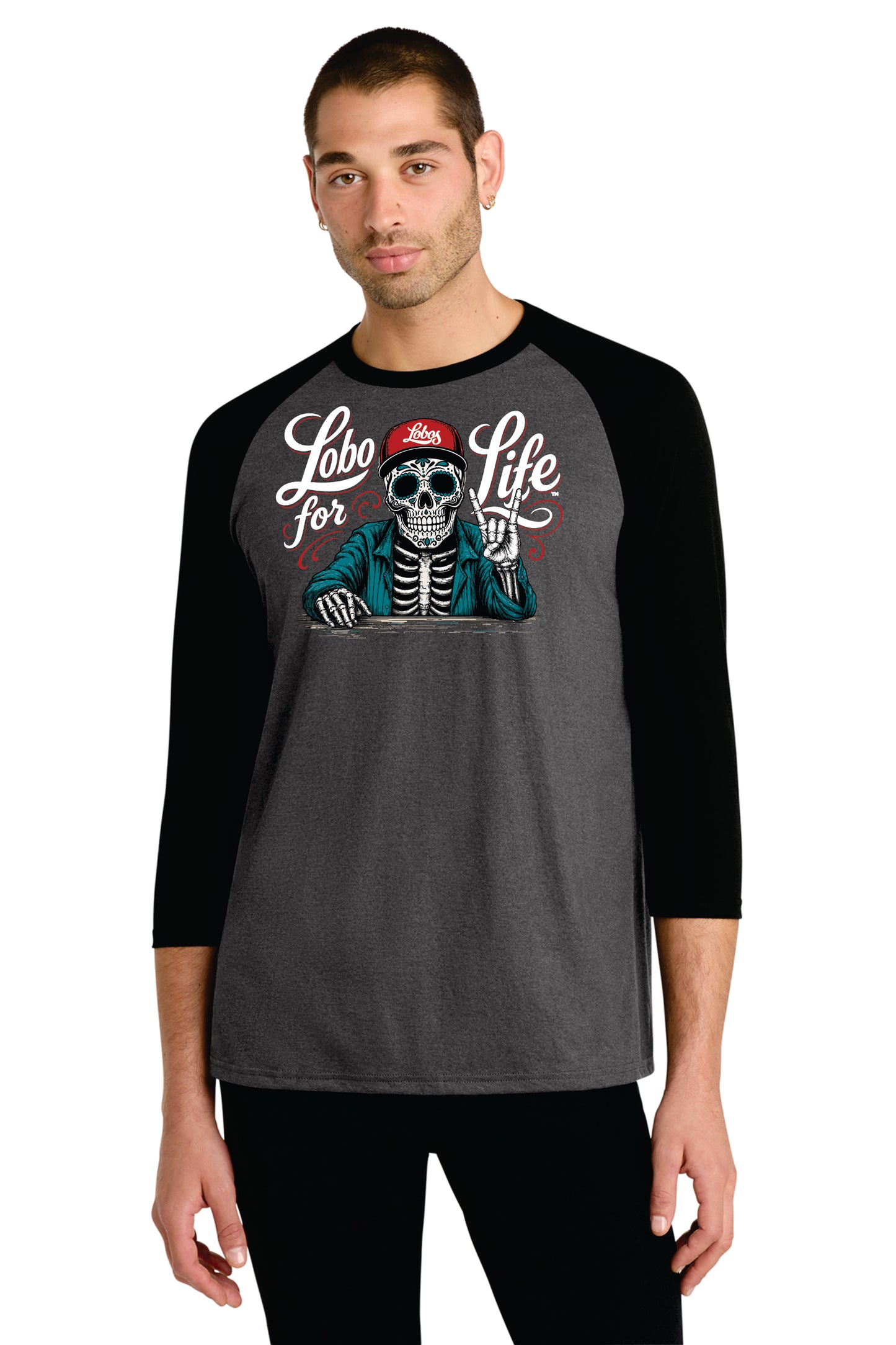 District Perfect Tri 3/4-Sleeve Raglan