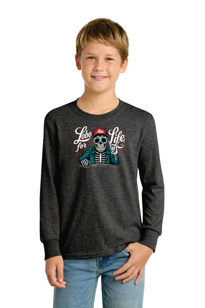 Youth Port & Company Long Sleeve Core Cotton Tee