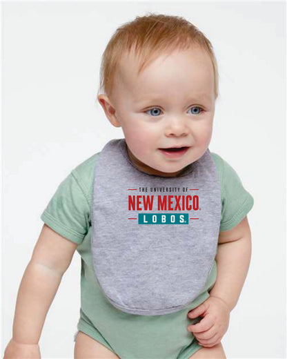 New Mexico Bold - Rabbit Skins Infant Premium Jersey Bib