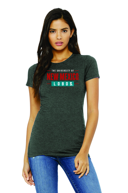 New Mexico Bold - BELLA+CANVAS Women’s Slim Fit Tee