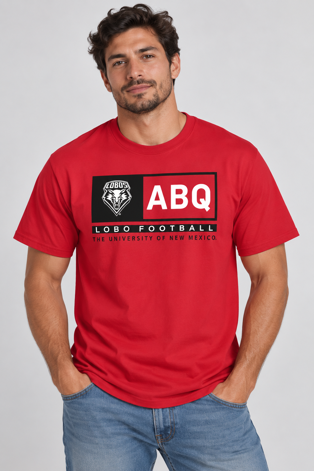 ABQ Heritage Football - Gildan Softstyle T-Shirt