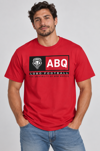 ABQ Heritage Football - Gildan Softstyle T-Shirt
